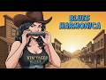 Chill Old Town Blues with Warm Western Daylight Vibes | Blues Harmonica