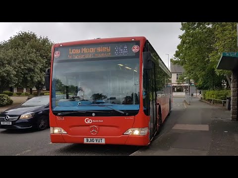 Journey on Route 35A | BJ10VUT/5333 - Go North East: Mercedes-Benz Citaro 0530N