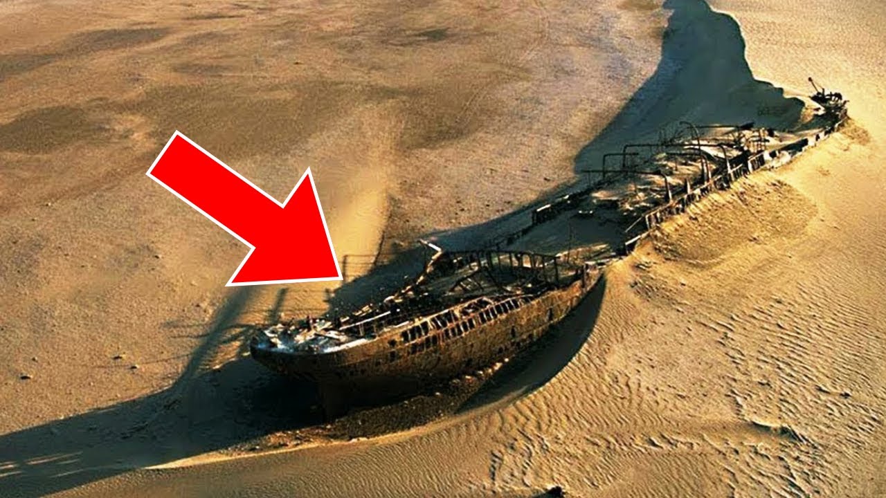 Drone Spots Shipwreck In Desert. When Experts Enter It, They Turn Pale At What They Find
