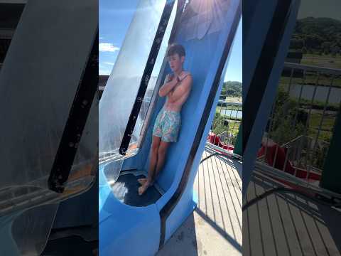 POV: Water slide with a LOOP