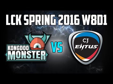 KDM vs CJ | Game 3 | LCK Spring 2016 W8D1 | Kongdoo Monster vs CJ Entus