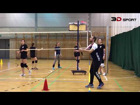 Volleyball: Trening kadetek KS AGH Kraków. 2018-01-06