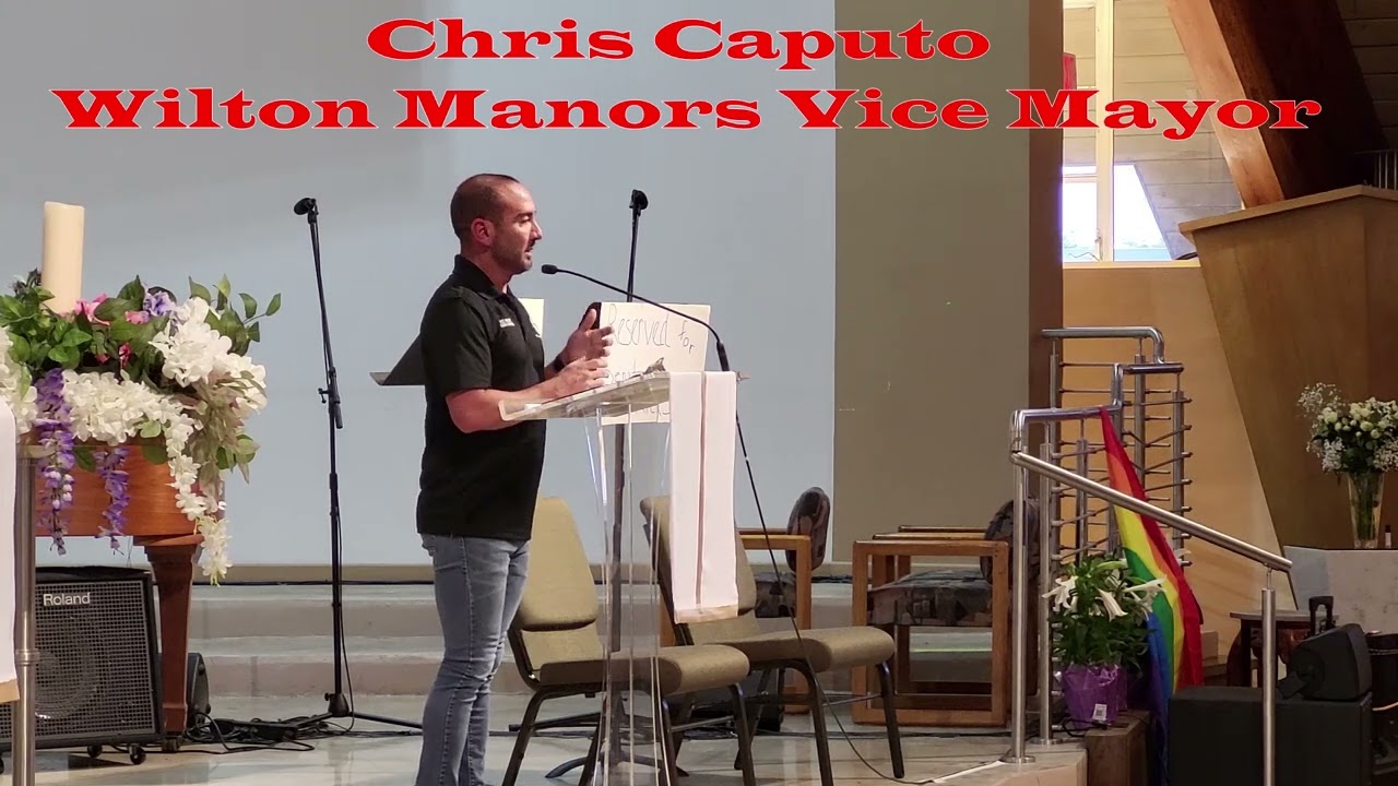 Chris Caputo Wilton Manors Vice Mayor The Peoples Town Hall