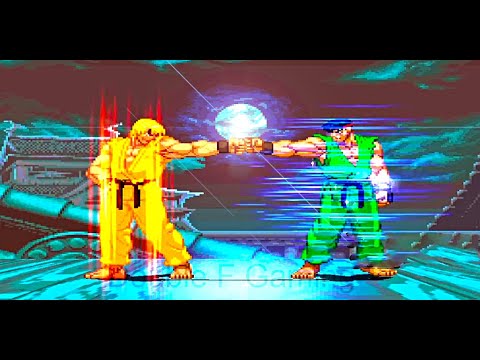 [Street Fighter Mugens] Ryu ice Vs KenBurn HIGHLY INSANE FIGHT