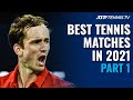 Best ATP Tennis Matches in 2021: Part 1