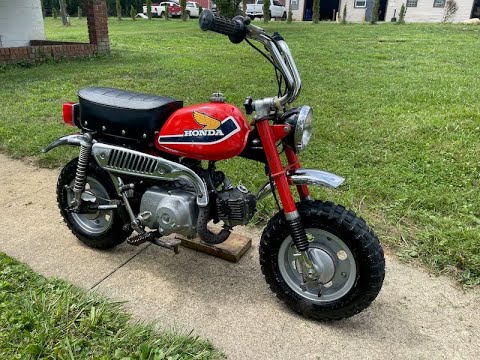 1977 Honda Z50 Monkey Bike