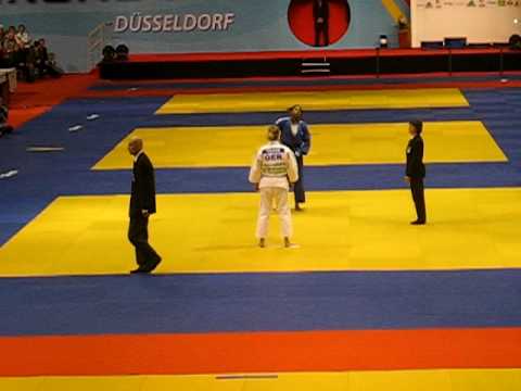 Judo Gran Prix Düsseldorf Finale Claudia Mahlzahn 20-02-2010