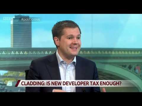 Cladding Scandal Budget Announcement - Robert Jenrick - BBC Politics Live - 28/10/21