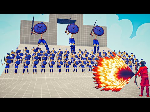 SKELETONS ARMY + GIANT vs EVERY GOD - Totally Accurate Battle Simulator TABS