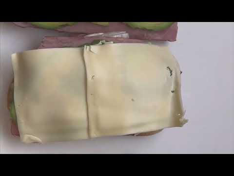 Healthy smoke turkey sandwiches