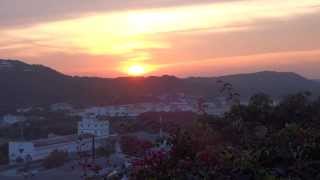 preview picture of video 'A Beautiful overview Natural Sunset in Sanghi Temple Hyd'