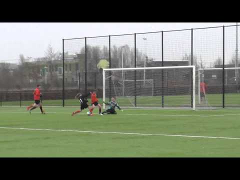 14 maart 2015 DESTO D1G - VV De Meern D3 com 4-3 Doelpunt Desto (1-0)