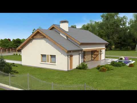 Z261 GP - Gotowy projekt domu parterowego w tradycyjnym stylu do 90 m2