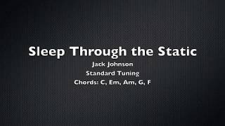 Rock Along -Jack Johnson- Sleep Through the Static