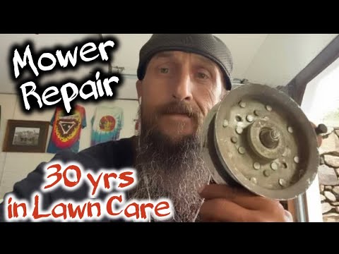 Tension Pulley Bearing Replacement Scag Turf Tiger 2 and OTHERS…