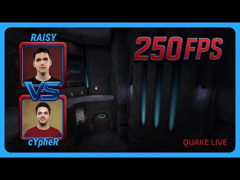 Raisy vs Cypher | 250FPS Quake Season 4 | BO3 | Quake Live
