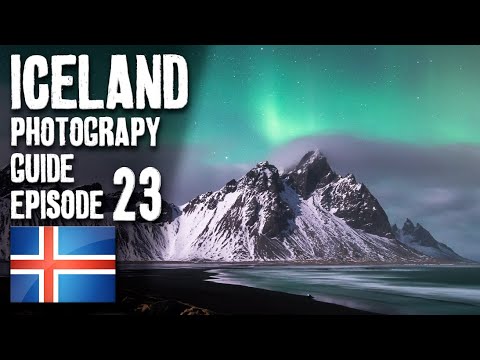 LANDSCAPE PHOTOGRAPHY in ICELAND - Episode 23 - STOKKSNES / VESTRAHORN