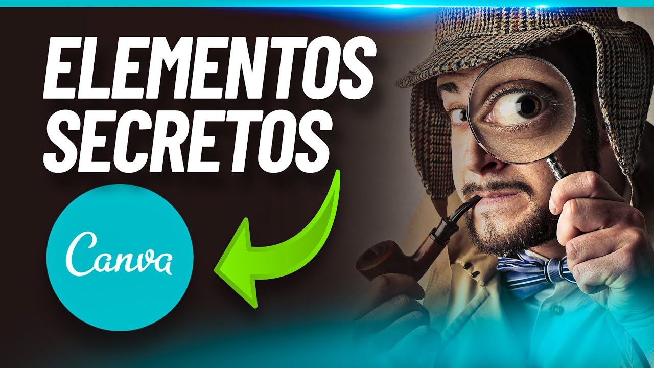 Como Encontrar Elementos Secretos no Canva via Palavra-Chave ou TAGs