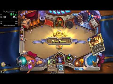 (World Record) One Night in Karazhan: Free Medivh Heroic in 2:15