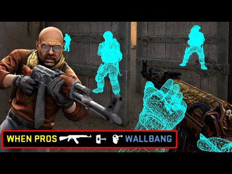WHEN CS:GO PROS WALLBANG IN 2022 (VAC SHOTS)