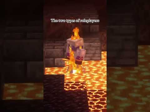 Two Types of Roleplayers #minecraft #roleplay #dnd