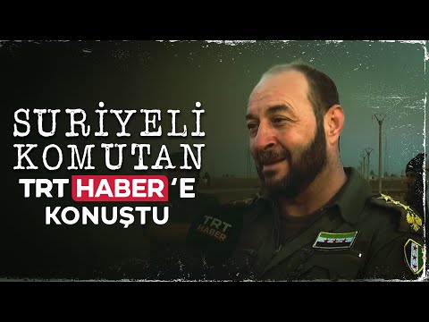 Suriye ordusunda görevli Tuğgeneral Ammar Wawi, TRT Haber'e konuştu
