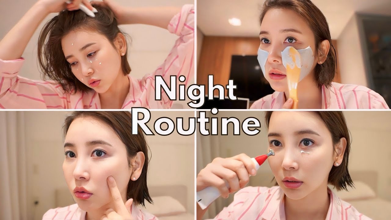 NIGHTTIME SKINCARE ROUTINE TO CARE FOR UNEVEN, IRRITATED SKIN 🌙