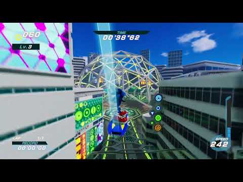 Sonic Riders X - Dream Racing 00'39'968 - Sonic / Blue Star