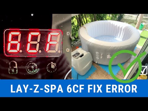 6CF Error Lay-Z-Spa - How to Resolve (with Grounding)