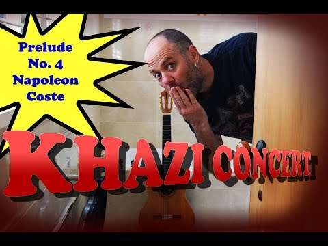 Khazi Guitar Concert: Napoleon Coste Op. 49 - Prelude 4