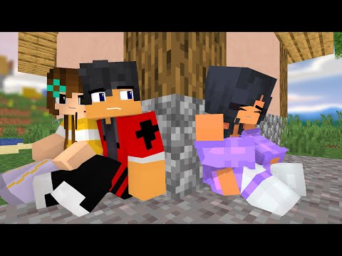 BAD LIAR AARON CHEATING ON APHMAU , APHMAU VERY SAD - MINECRAFT ANIMATION