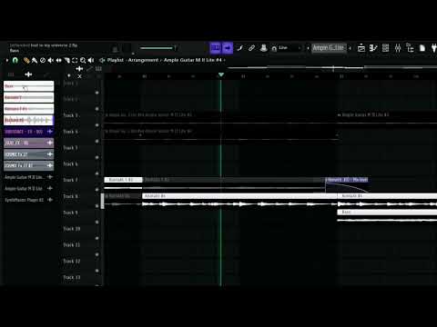 guitar beat in Fl Studio | Trap/Rock FLP