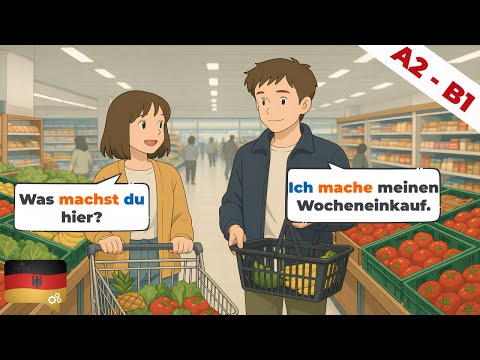 Deutsch Dialogen (A2-B1) | Deutsch lernen durch Hören | Alltag Deutsch Lernen mit Geschichten