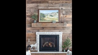 Install A Fireplace Mantel in Under 5 minutes!