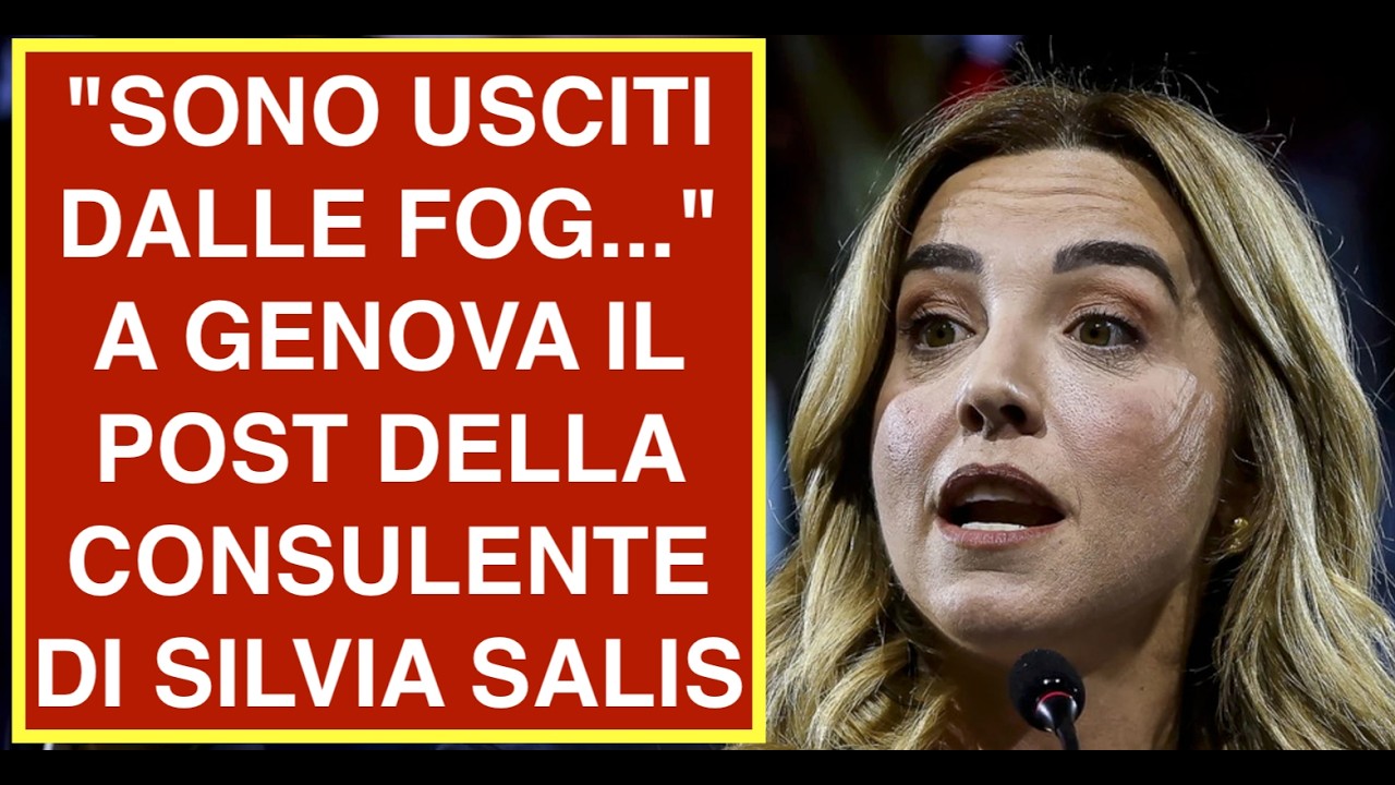 "SONO USCITI DALLE FOG..." A GENOVA IL POST DELLA CONSULENTE DI SILVIA SALIS
