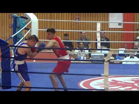 Boxen: Oussama Abid - Martin Nujic (Hessenmeisterschaft 2017 #34)