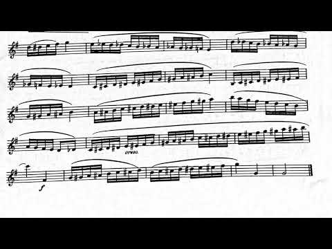 2023 Maryland Senior All-State Trumpet Etude, Allegro grotesco