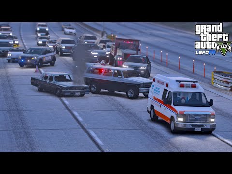 Serious Motor Vehicle Accident on the Highway | LSPDFR