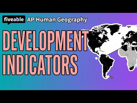APHUG - Unit 7: Development Indicators & Theories