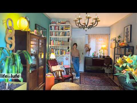 House decorated with little money and great ideas - creative decoration with style and good energy