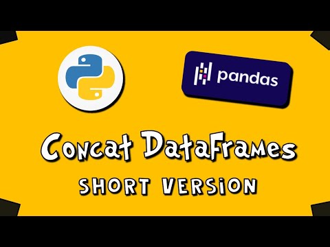 Pandas Concat DataFrames SV 12