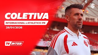 Entrevista coletiva | Internacional x Athletico-PR