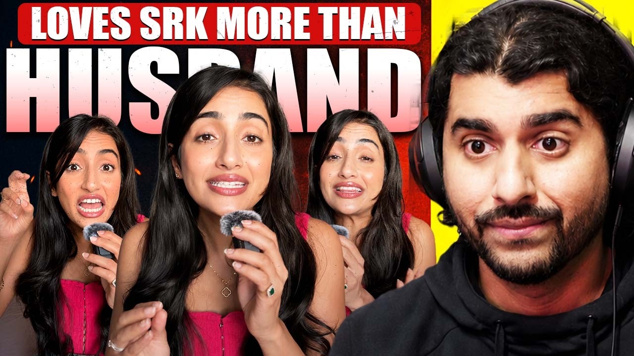 She loves Srk more than her husband