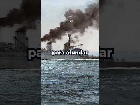 A batalha nas ilhas Falklands na primeira guerra mundial #shorts