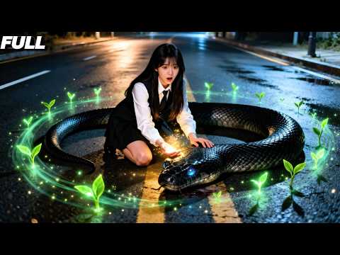 💕Girl saved an injured snake—little did she know, it was actually a thousand-year-old snake demon!