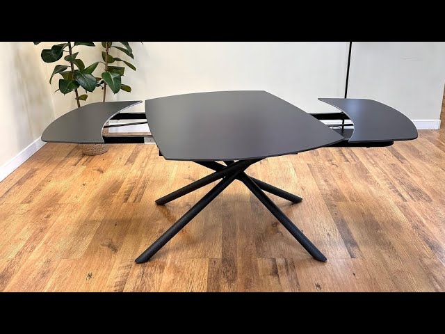 طاولة طعام بورسلان طعام قابلة للتكبير تتسع4-8