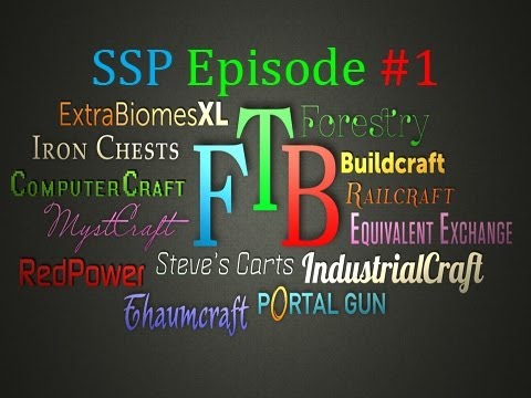 Feed The Beast Modpack - S1E1 - The Begin of All!