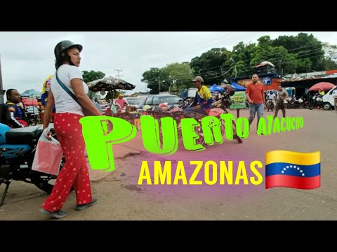 ASÍ SE VIVE en PUERTO AYACUCHO| El lugar más sorprendente de AMAZONAS🇻🇪👣 #walking #walkingtour 