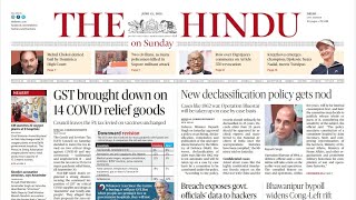 13 June 2021 | The Hindu Newspaper Analysis | Current affairs 2021 #UPSC #IAS #Todays The Hindu
