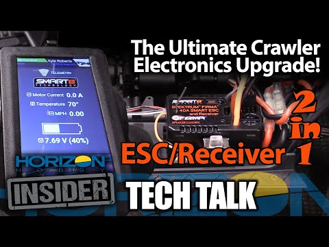 Spektrum Smart 2-in-1 Crawler ESC/Receiver - Horizon Insider Tech Talk